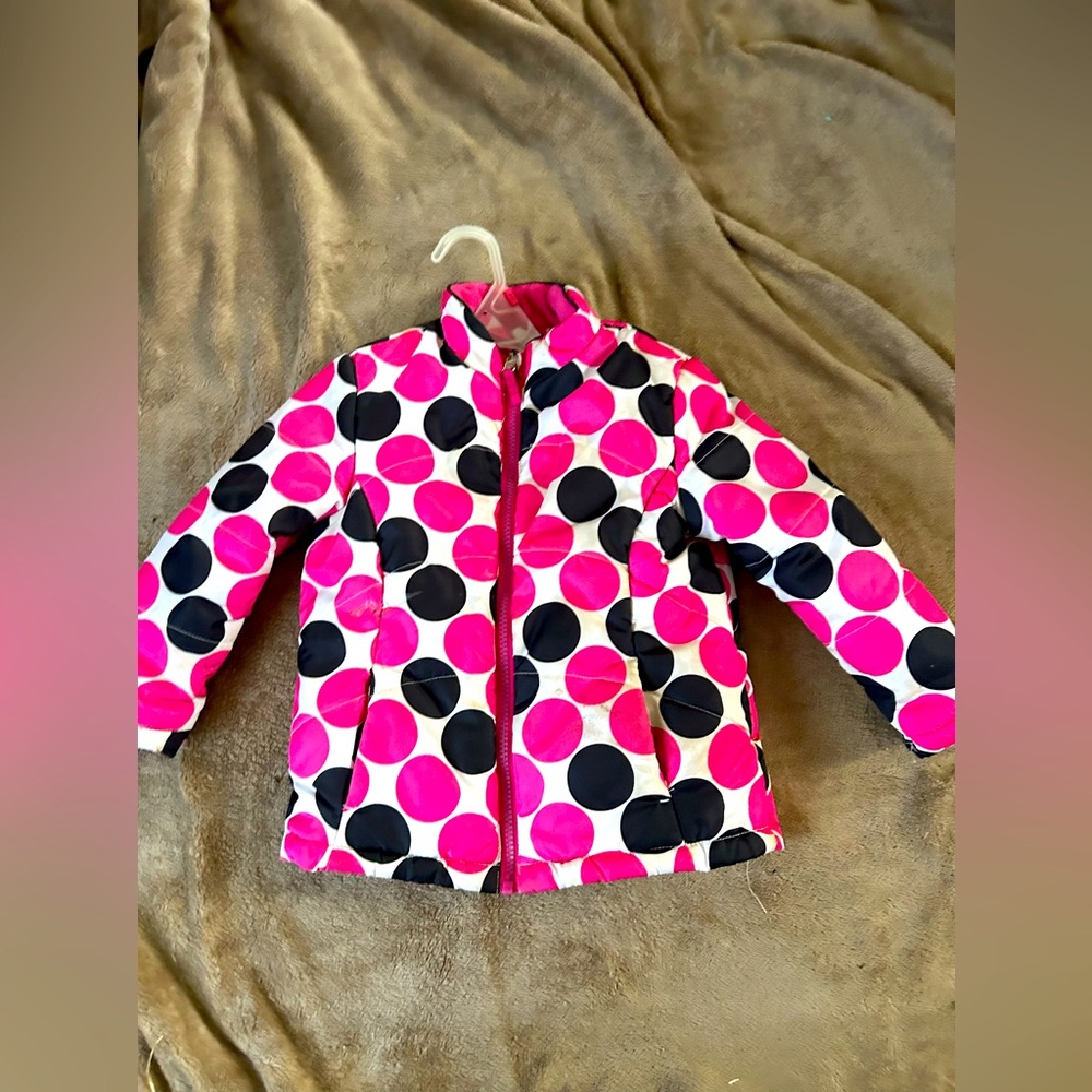 Puffy polka dot 4t
